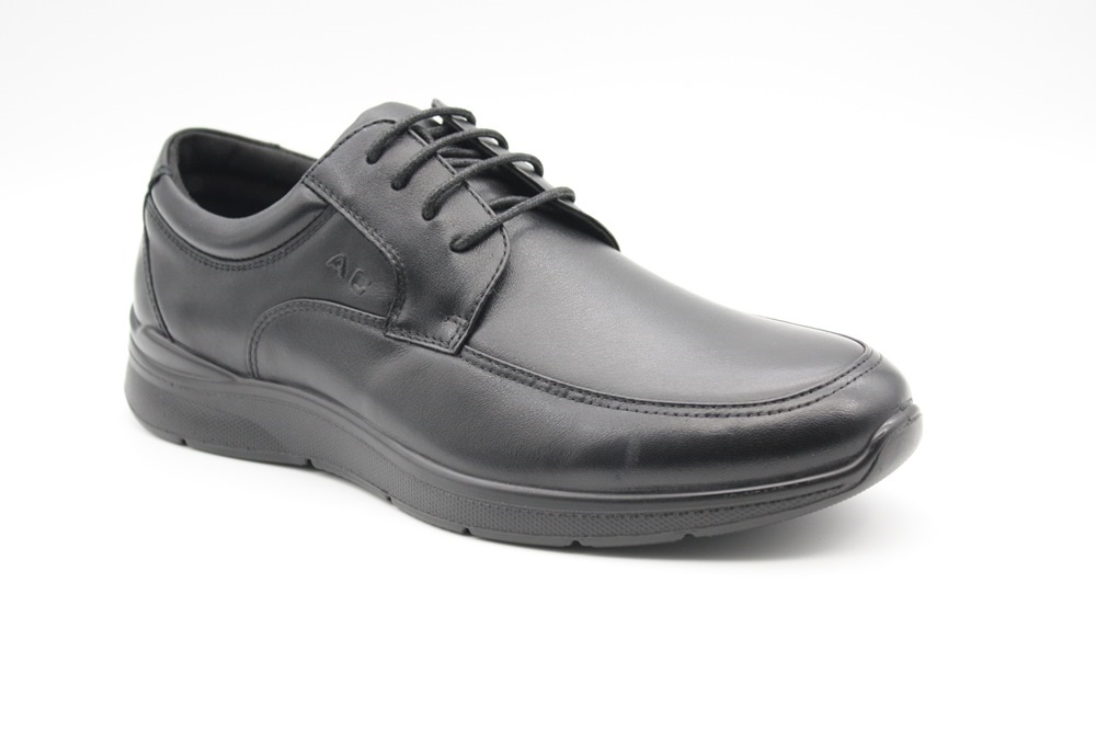 נעלי נוחות רחבות לגברים - שרוכים                    דגם: 60613