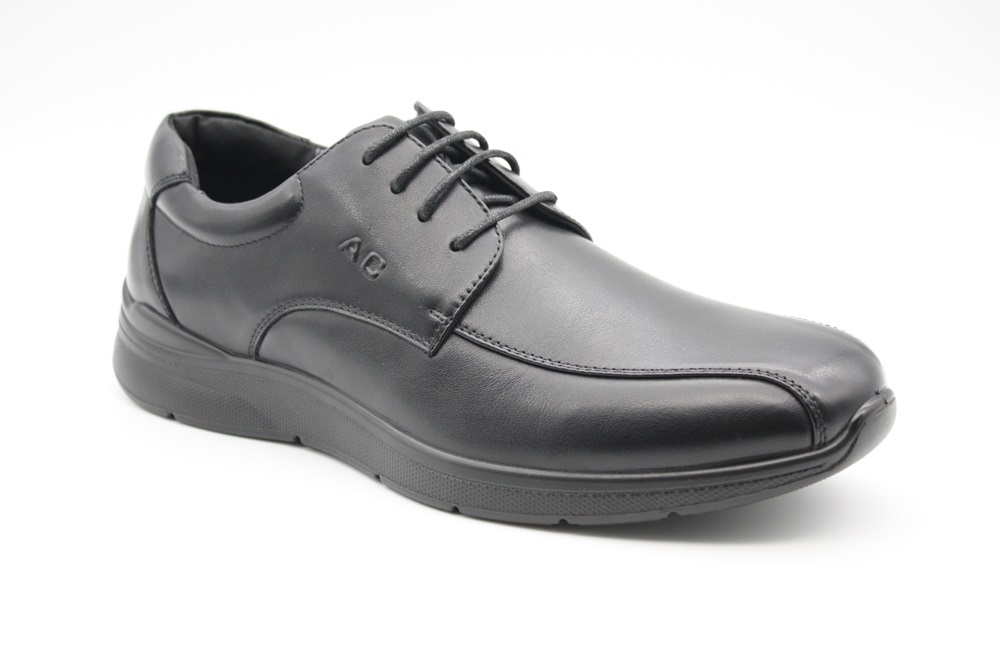נעלי נוחות רחבות לגברים - שרוכים             דגם: 60618