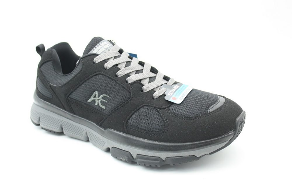ארגוספורט- נעלי ספורט ארגונומיות לגברים בצבע שחור   דגם 2020-5