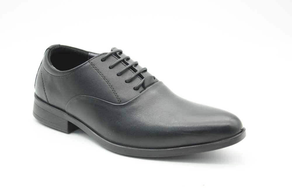 נעלי נוחות אלגנטיות לנוער מעור בצבע שחור מט   דגם 669-301